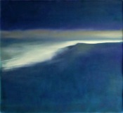 huile sur toile 2009 vague 90x100