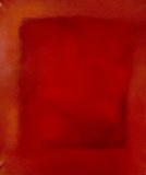 peinture rouge à l'huile Christine Sutter 2025